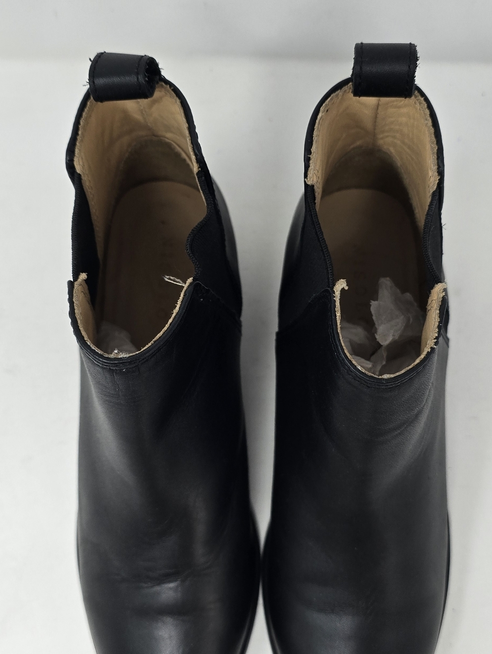 Nisolo women 7 Eva leather everyday chelsea boot black minimalist office - Picture 6 of 10